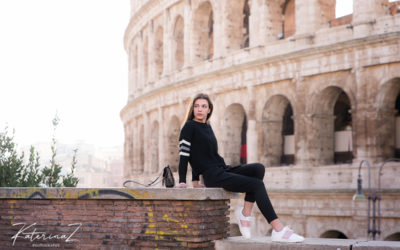 Senior’s photoshoot with Anastasia at Colosseo