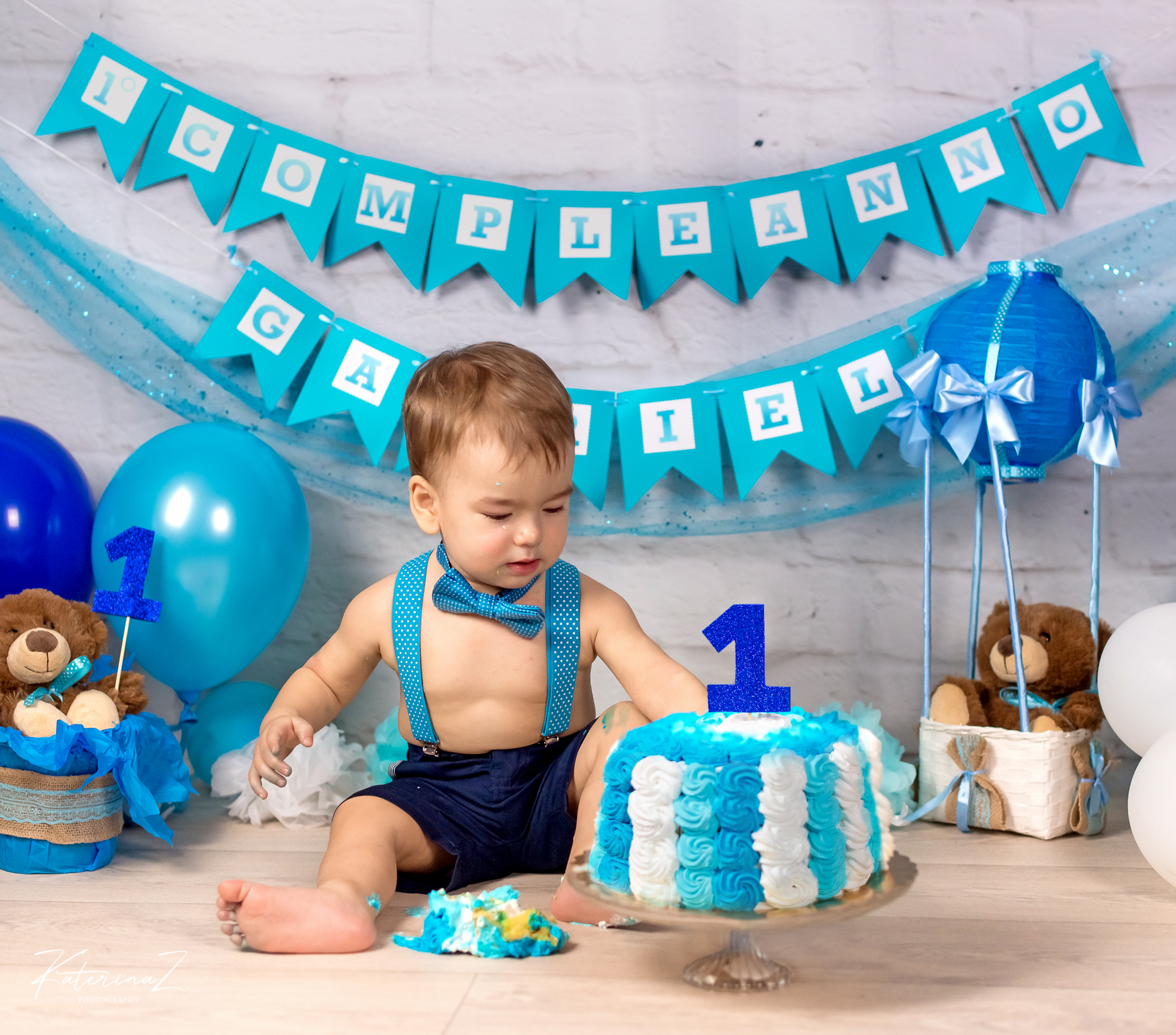 foto smash cake latina roma prima torta-13