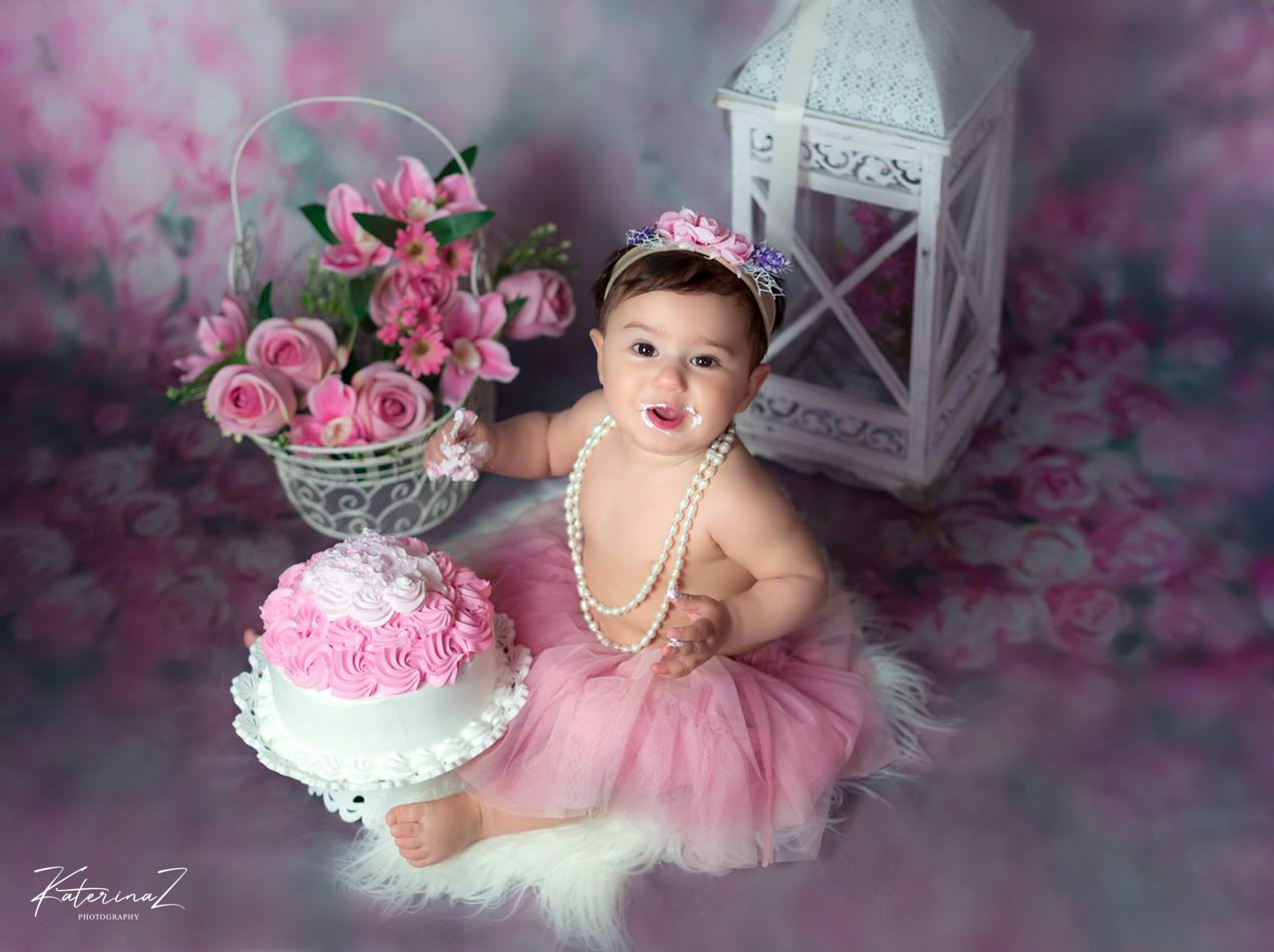 foto smash cake latina roma prima torta-22