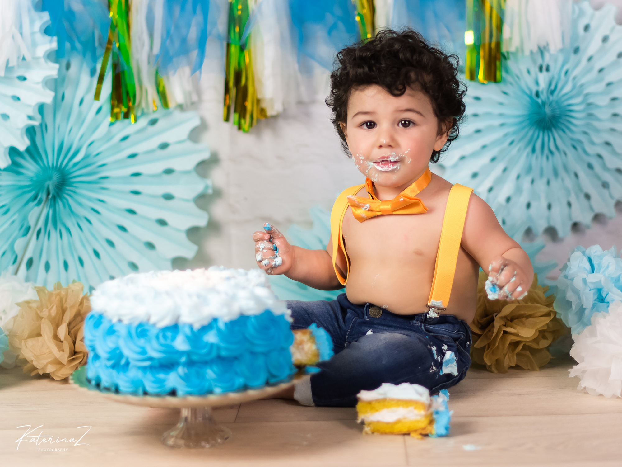 foto smash cake latina roma prima torta-9