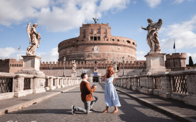 A Surprise Proposal in Rome: Love at Castel Sant’Angelo